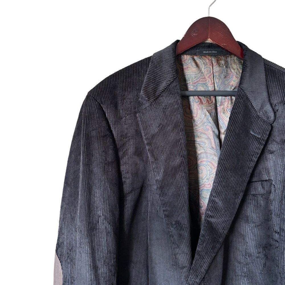 Ralph Lauren Corduroy Velvet Brown Jacket Size 44L - Picture 4 of 9